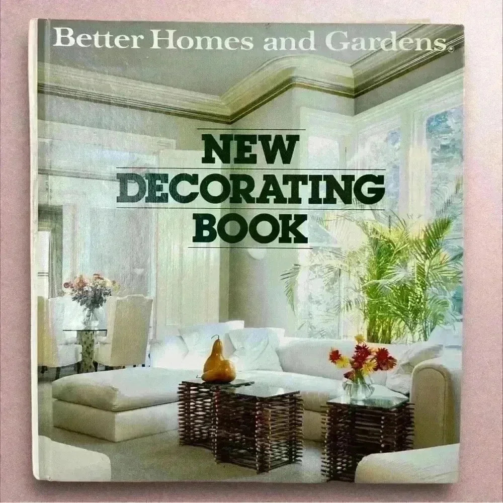 Vtg Better Homes And Gardens "New Decorating Book" 1981 Design Style Retro Chic.